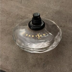 Baby Doll Yves Saint Laurent URA De Toilette 3.4 Oz 100 ML lightly used no cap